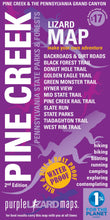 Load image into Gallery viewer, Purple Lizard Pine Creek Lizard Map