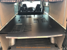 Load image into Gallery viewer, MOAB Elevator Camper Van Bed with Black Hex Top for 2007+ Mercedes Sprinter Van