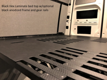 Load image into Gallery viewer, MOAB Elevator Camper Van Bed with Black Hex Top for 2007+ Mercedes Sprinter Van