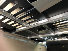 Load image into Gallery viewer, MOAB Elevator Camper Van Bed with Black Hex Top for 2007+ Mercedes Sprinter Van