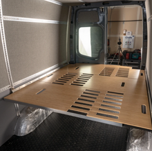 Load image into Gallery viewer, MOAB Elevator Camper Van Bed with Bamboo Top for 2007+ Mercedes Sprinter Van