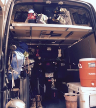 Load image into Gallery viewer, MOAB Elevator Camper Van Bed with Bamboo Top for 2007+ Mercedes Sprinter Van