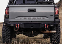 Load image into Gallery viewer, Backwoods Adventure Mods Hi-Lite High Clearance Rear Bumper for 2016-2023 Toyota Tacoma