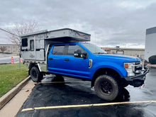 Load image into Gallery viewer, Customer Classified: 2020 Ford F250 and Woolrich Hawk Flatbed Four Wheel Camper Combo
