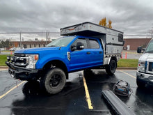 Load image into Gallery viewer, Customer Classified: 2020 Ford F250 and Woolrich Hawk Flatbed Four Wheel Camper Combo
