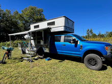 Load image into Gallery viewer, Customer Classified: 2020 Ford F250 and Woolrich Hawk Flatbed Four Wheel Camper Combo
