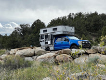 Load image into Gallery viewer, Customer Classified: 2020 Ford F250 and Woolrich Hawk Flatbed Four Wheel Camper Combo
