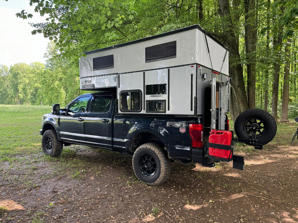 In-Stock Showroom FWC Inventory: Orvis Special Edition HAWK Four Wheel Camper with Front Dinette Floor Plan