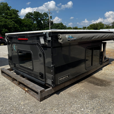 Customer Classifieds: Used 2023 5' PROJECT M Four Wheel Camper Truck Bed Topper for Mid-Size Trucks