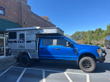 Load image into Gallery viewer, Customer Classified: 2020 Ford F250 and Woolrich Hawk Flatbed Four Wheel Camper Combo
