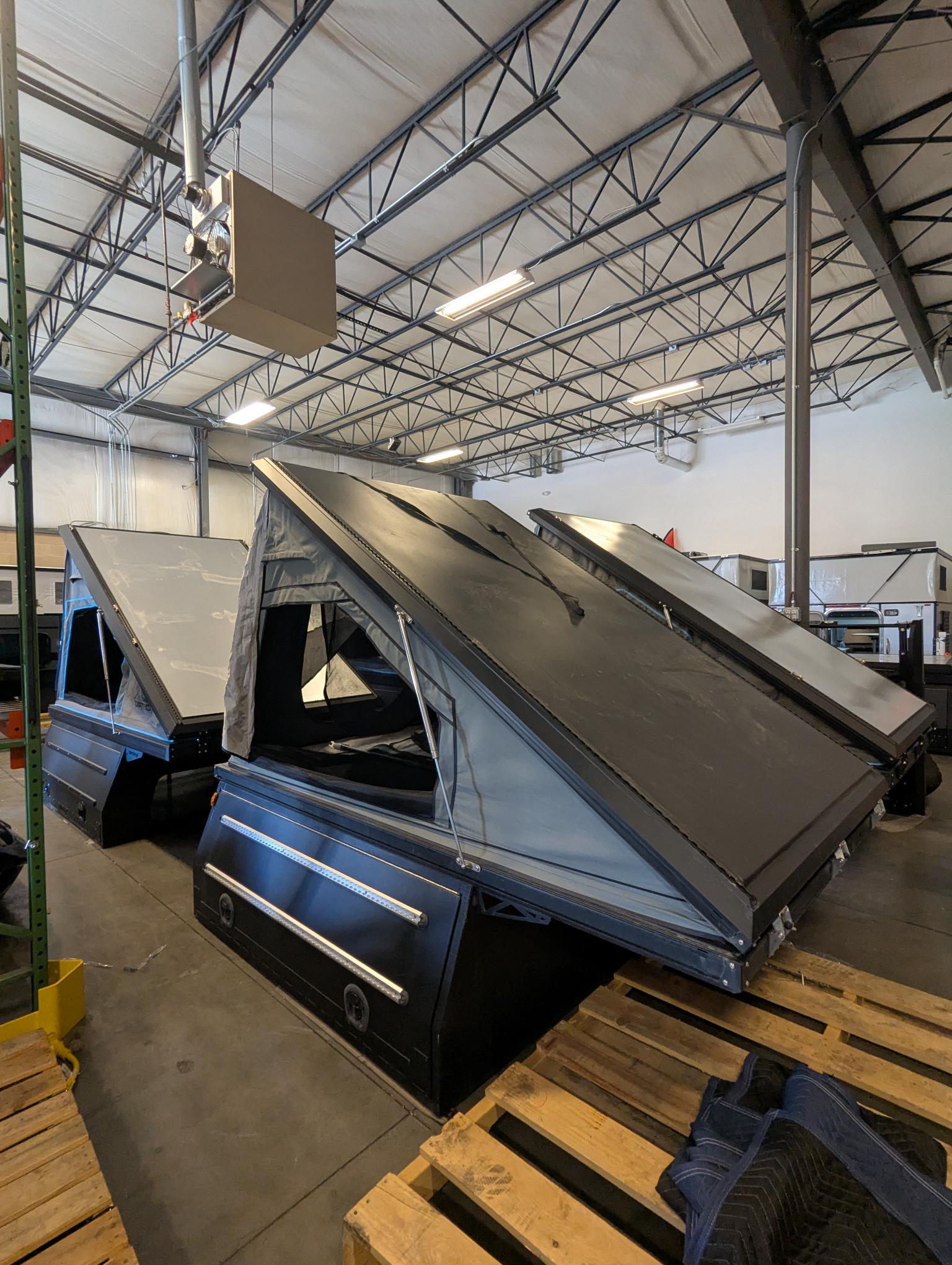 Used: Dirtbox Overland Canopy Camper for Full-Size Short 5.5' Bed Truck
