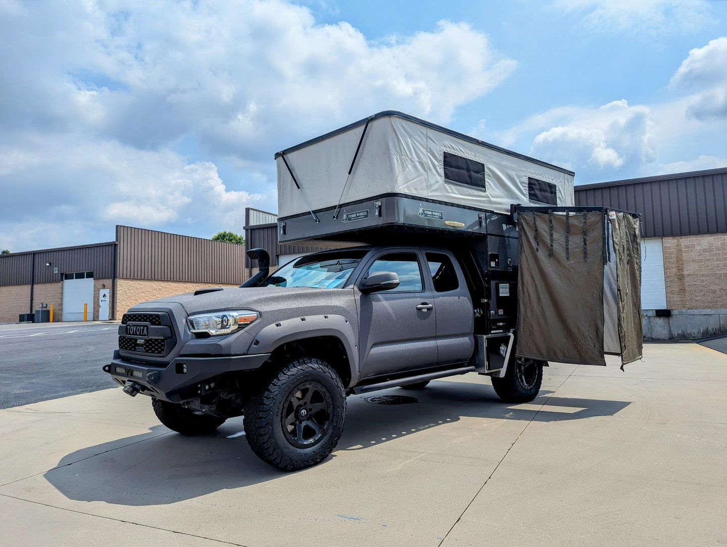 Customer Classified: 2020 Tacoma and Flatbed Four Wheel Camper Combo