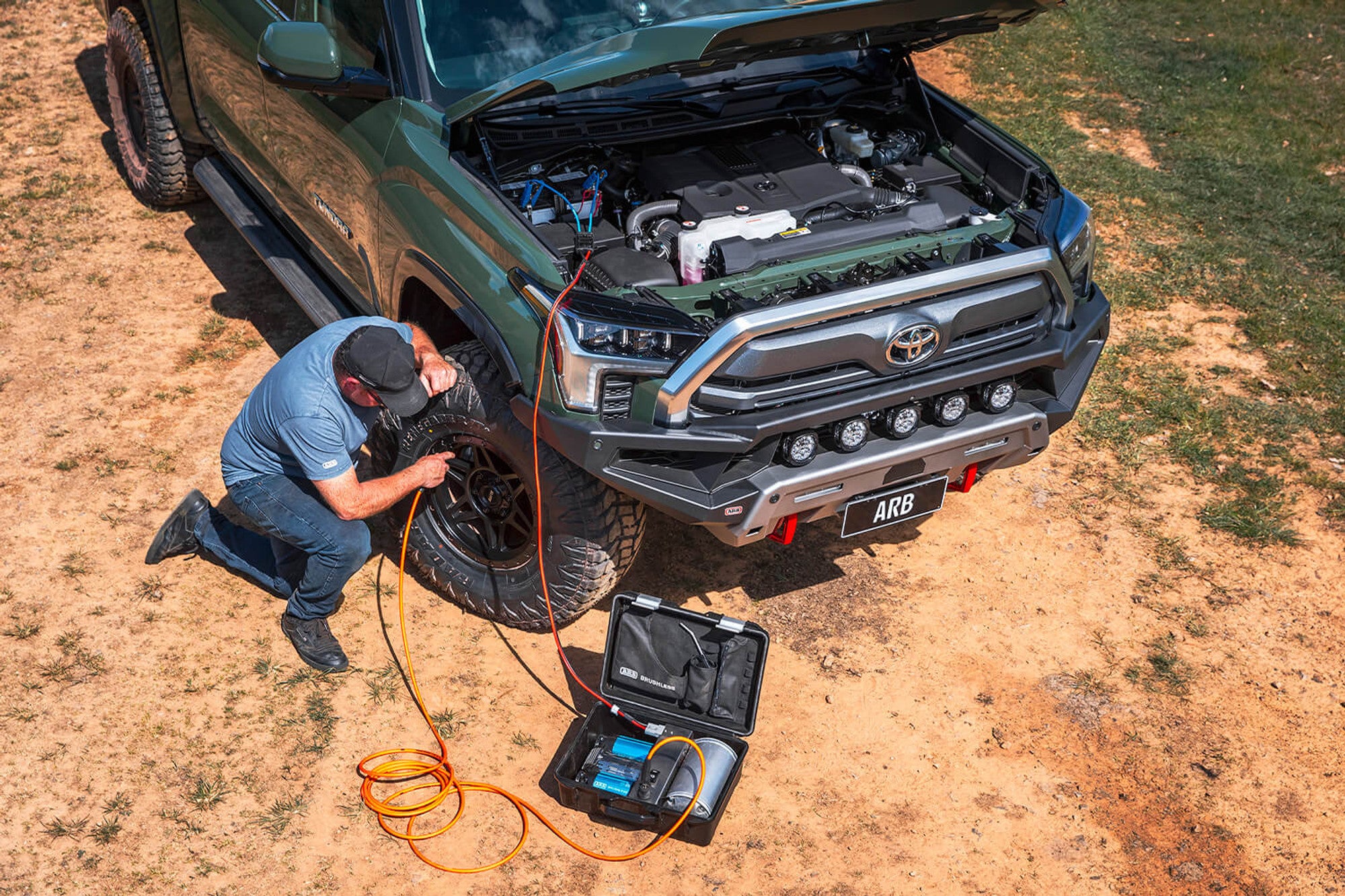 ARB Brushless Twin Motor Portable 12V Air Compressor – Main Line