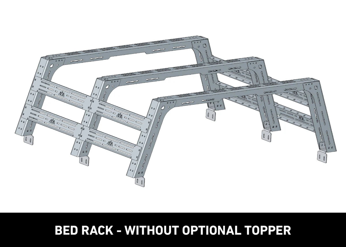 Backwoods Adventure Mods Full-Height Bed Rack for 2007+ Toyota