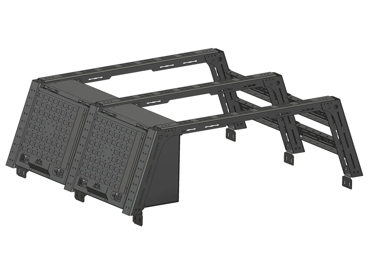 Backwoods Adventure Mods Full-Height Bed Rack for 2007+ Toyota 