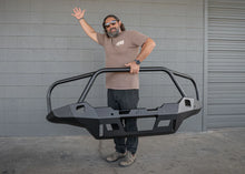 Load image into Gallery viewer, Backwoods Adventure Mods Hi-Lite Overland Bull Bar Front Bumper for 2024+ Toyota Tacoma
