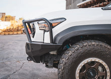 Load image into Gallery viewer, Backwoods Adventure Mods Hi-Lite Overland Bull Bar Front Bumper for 2024+ Toyota Tacoma
