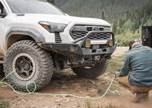 Load image into Gallery viewer, Backwoods Adventure Mods Hi-Lite Overland PreRunner Bull Bar Front Bumper for 2024+ Toyota Tacoma
