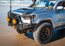 Load image into Gallery viewer, Backwoods Adventure Mods Hi-Lite Overland Bull Bar Front Bumper for 2016-2023 Toyota Tacoma

