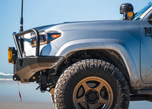 Load image into Gallery viewer, Backwoods Adventure Mods Hi-Lite Overland Bull Bar Front Bumper for 2016-2023 Toyota Tacoma
