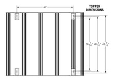 Load image into Gallery viewer, Backwoods Adventure Mods Bed Rack DRIFTR Topper for 2020+ Jeep Gladiator JT
