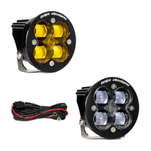 Load image into Gallery viewer, Baja Designs Squadron-R SAE LED Auxiliary Light Pod Pair - Clear/Amber
