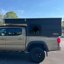 Load image into Gallery viewer, Customer Classified: Used 2023 PROJECT M Four Wheel Camper Truck Bed Topper for Mid-Size Trucks
