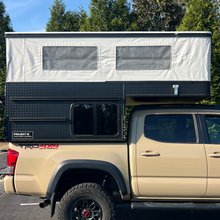 Load image into Gallery viewer, Customer Classified: Used 2023 PROJECT M Four Wheel Camper Truck Bed Topper for Mid-Size Trucks
