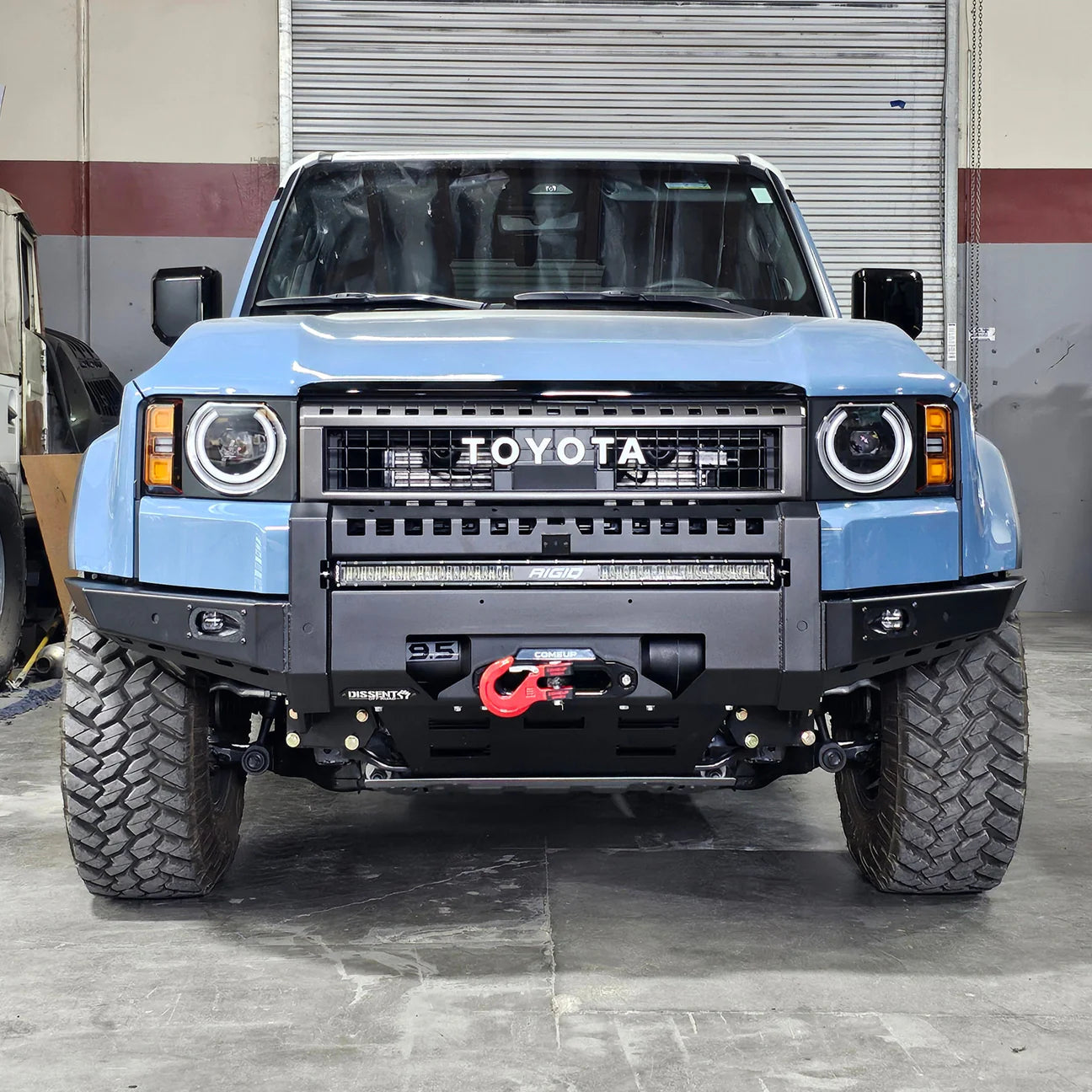 Dissent Off-Road Modular Front Winch Bumper for 2024+ Toyota Land Crui ...