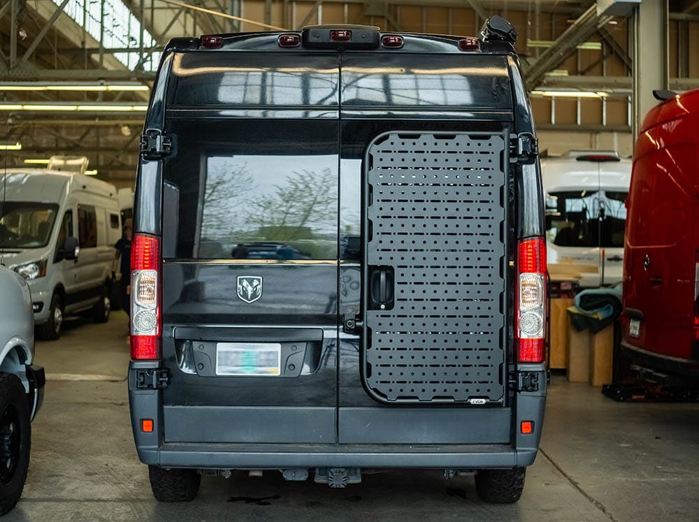 Van Rear Loader Flatline Van Co Rear Door Platform for 2014+ RAM ProMaster Van – Main ...