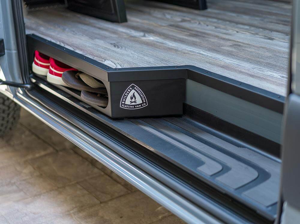 Van Rear Extension Flatline Van Co Van Step Extension for 2019+ Mercedes Sprinter Van ...
