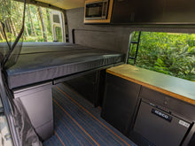Load image into Gallery viewer, Flatline Van Co Modular Cabinet Bed for 2015+Ford Transit Van
