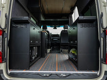 Load image into Gallery viewer, Flatline Van Co Modular Cabinet Bed for 2015+Ford Transit Van
