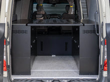 Load image into Gallery viewer, Flatline Van Co Modular Cabinet Bed for 2015+Ford Transit Van
