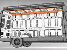 Load image into Gallery viewer, Flatline Van Co Ceiling Structure Kit for 2019+ Mercedes Sprinter Van with High Roof
