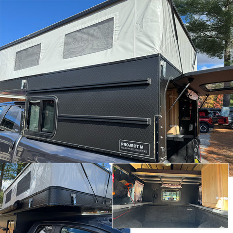 Customer Classified: Used 2024 PROJECT M Four Wheel Camper Truck Bed Topper for Full-Size Trucks