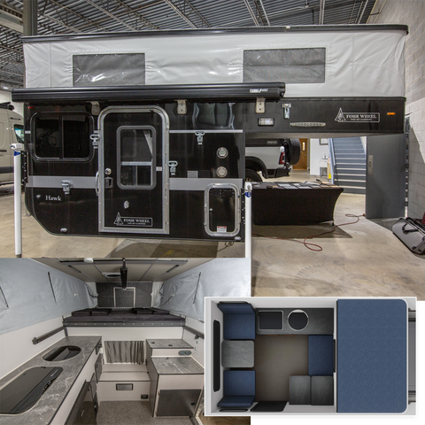 Customer Classified: Used 2021 HAWK Flatbed Four Wheel Camper for Full-Size Trucks