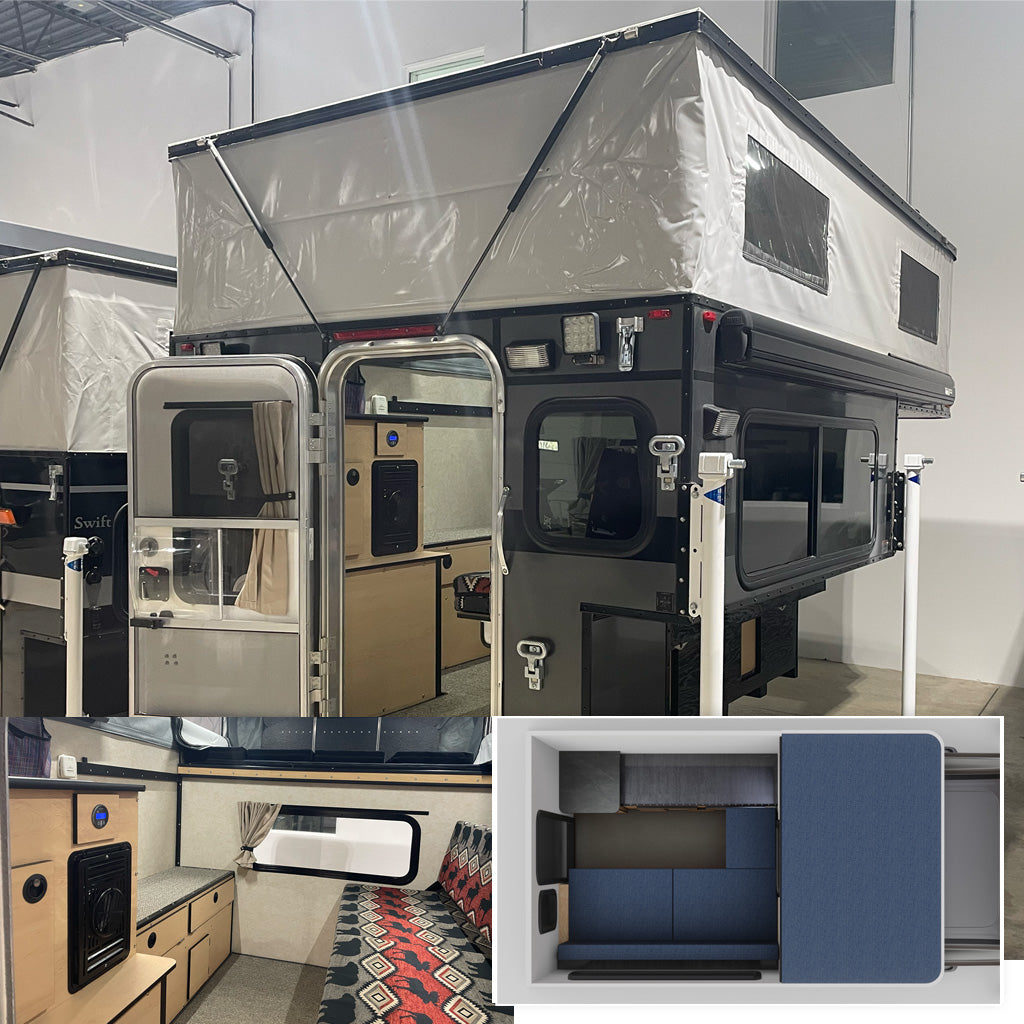 Customer Classified: Used 2022 HAWK Four Wheel Camper Base Model with Rollover Couch Floor Plan