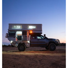 Load image into Gallery viewer, Coming in December: 2025 FLEET Flatbed Four Wheel Camper for Mid-Size Trucks
