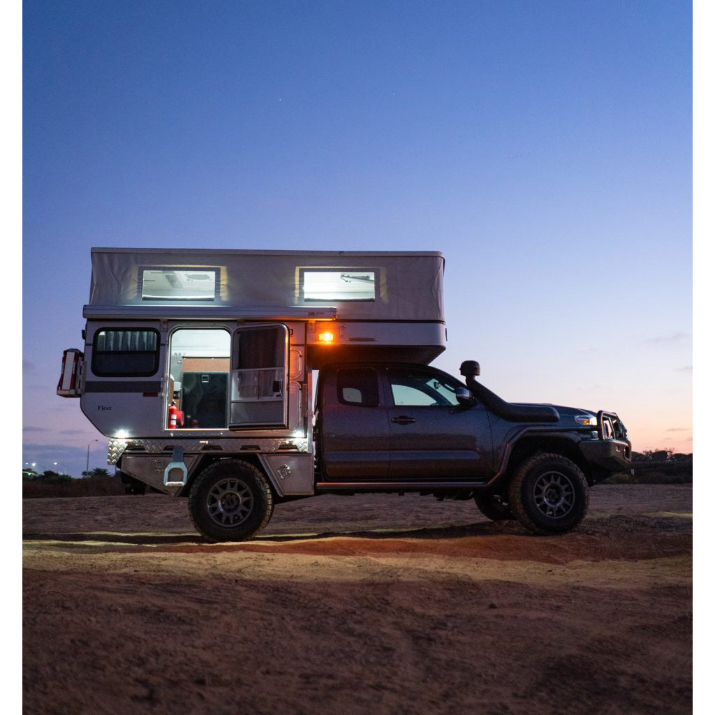flatbed tents Coming in July: 2026 FLEET Flatbed Four Wheel Camper for Mid-Size Trucks