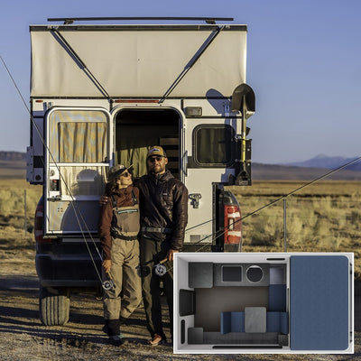 Coming in August: 2026 GRANDBY Four Wheel Camper with Side Dinette Floor Plan