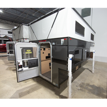 Load image into Gallery viewer, In-Stock Showroom Inventory: 2025 HAWK Four Wheel Camper Base Model with Rollover Couch Floor Plan
