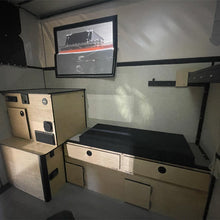 Load image into Gallery viewer, Available Now: 2026 HAWK Four Wheel Camper Base Model with Rollover Couch Floor Plan
