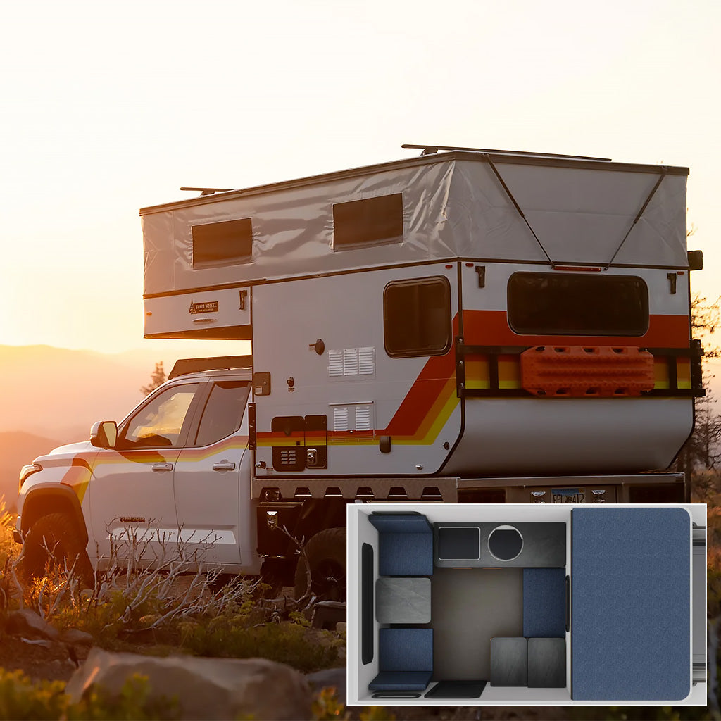 Coming in December: 2025 HAWK Flatbed Four Wheel Camper for Full-Size Trucks