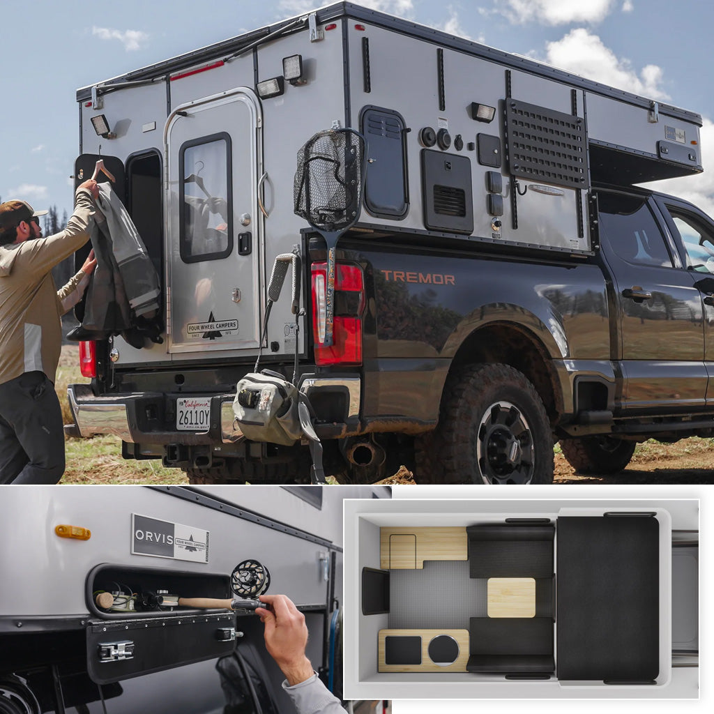 Coming in December: 2025 Orvis Special Edition GRANDBY Four Wheel Camper with Front Dinette Floor Plan