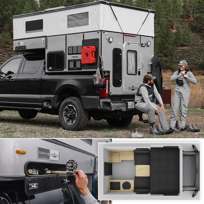 Coming in December: 2025 Orvis Special Edition HAWK Four Wheel Camper with Front Dinette Floor Plan