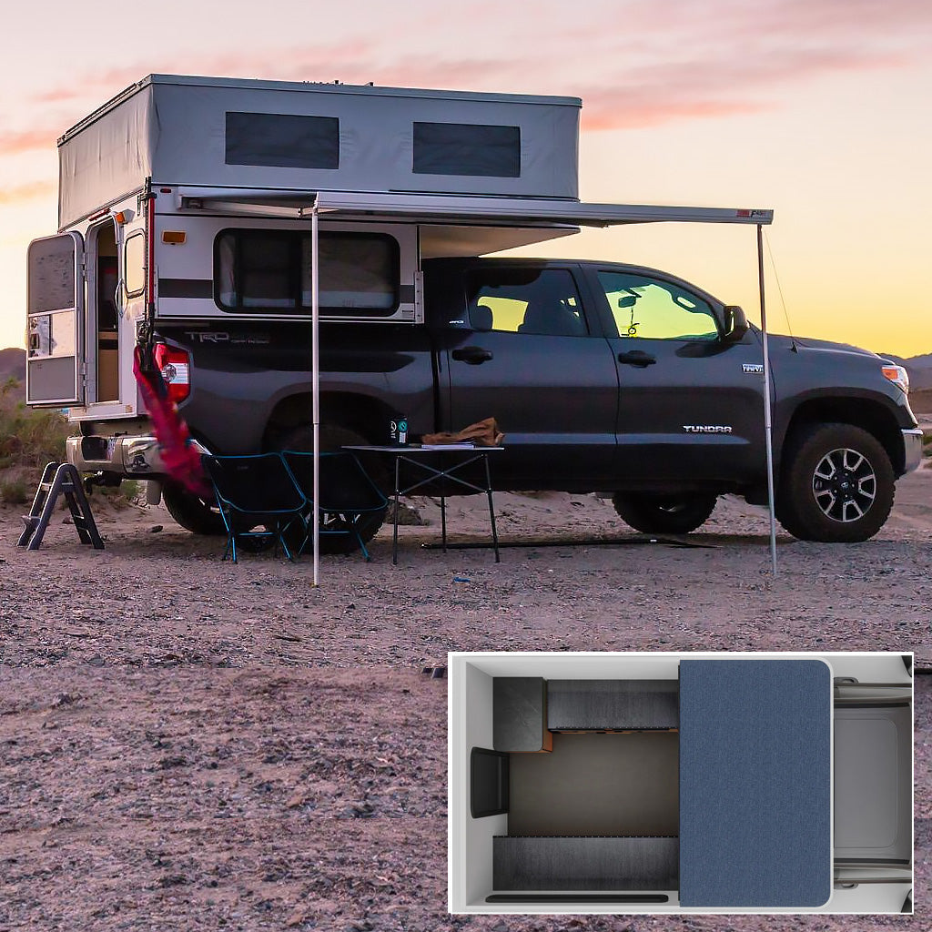 Coming in December: 2025 RAVEN Four Wheel Camper with Base Model Open Floor Plan