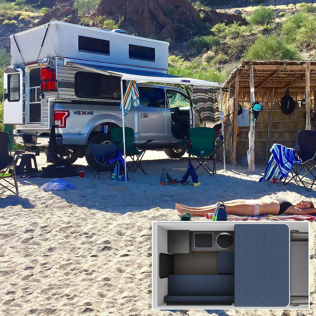 Coming in December: 2025 SWIFT Four Wheel Camper with Rollover Couch Floor Plan