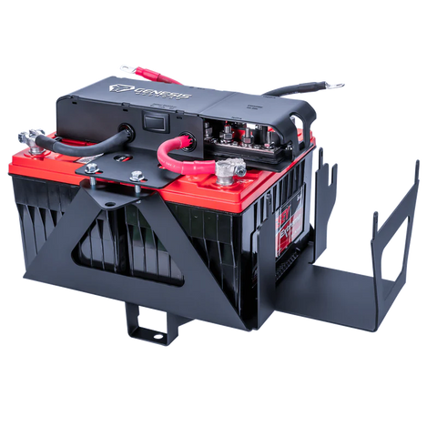 Genesis Offroad Gen 3 Dual Battery System for 2007-2018 Jeep Wrangler JK