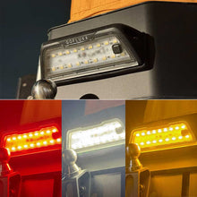 Load image into Gallery viewer, GoFluxx Tri-Color White/Red/Amber 45 Degree LED Work/Scene Light
